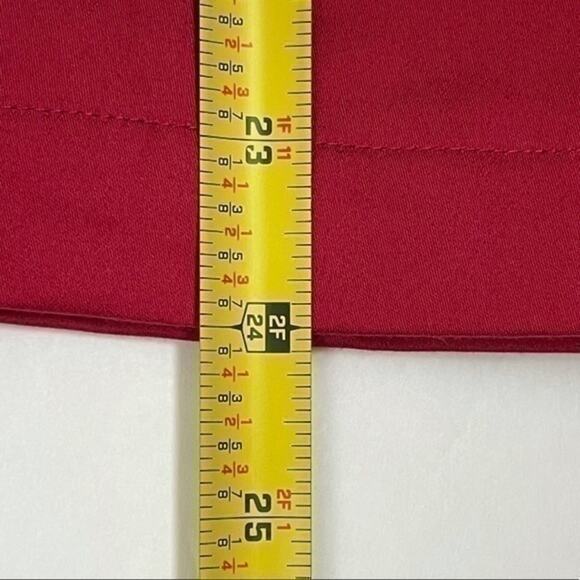 Chico’s Red Button Down Career Office Date Night Jacket NWOT Size 8 - Picture 10 of 11